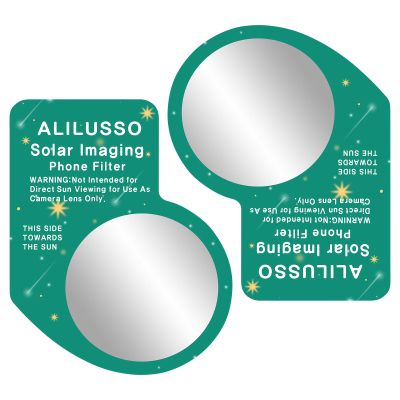 ALILUSSO Smartphone Camera Lens Filter for iPhone 16/15/14/13 Pro Max Samsung Moto Google and TCL, 2 Pack
