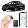Mini GPS Tracker for Vehicles - Portable Real Time Magnetic GPS Tracking Device for Car, Full Global Coverage Location Tracker for Kids,Dogs,Trucks/Person view 1