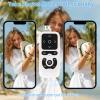Wireless Camera Remote Control for iPhone, Control Phone Camera Shutter and Zoom, Control Scrolling Remote for Tiktok Videos, Page Turner for Kindle App, for iOS, Android, iPad (White) view 4