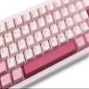 KEEBMONKEY WOBKEY Zen 65 65% Quick Release Wireless Mechanical Keyboard with RGB, CNC Aluminum Case, Hot-Swappable, VIA Support, BT/2.4G/USB-C Gaming Keyboard for Mac/Windows (Ultra Pink Gold) view 4