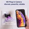 ALPHA TECH Hidden Spy Camera 1080p  Plug-in Mini Cam, No Wi-Fi, MicroSD Recording, Motion Detect, Loop Storage, Wide-Angle Lens  Discreet Indoor Nanny Cam for Home & Office view 2