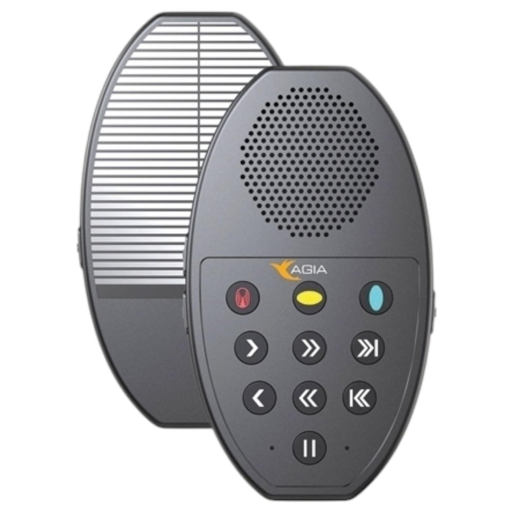 AGIA Solar Audio Bible American Standard & King James Version, Rechargeable, Supports English, or Arabic, or Spanish, or French (French)