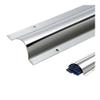 3.3' Stainless Steel Wire Guard/Raceway Cord Cover, Cable Management Hider/Protector with Screws for Home/School/Factory/Office(No.10,20pcs) view 1