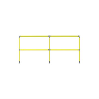 Safety Rail Co. Powdercoat Yellow Accu-Fit Express Kit (12 feet, Straight)