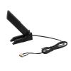 Tri-Band WiFi Antenna RP-SMA Male Connector Support 802.11 ax/b/a/ac/g 180 Adjustable Omni-Directional Antenna for PC view 3