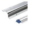 3.3' Stainless Steel Wire Guard/Raceway Cord Cover, Cable Management Hider/Protector with Screws for Home/School/Factory/Office(No.9,8pcs) view 1