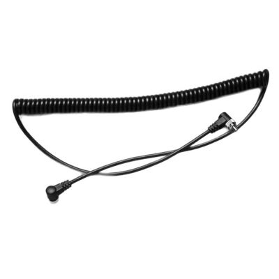 Flashing Synchronization Cord PC Flashing Syncing Cable for Studio Lighting PC to Connection Featuring AntiRust Flexible Spring Coiled Syncing Line