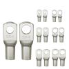 100pcs Copper Lug Ring Wire Connectors Cable Electric Crimp SC6-6 SC6-8 SC10-6 SC10-8 SC16-6 SC16-10 SC25-6 SC25-12(SC10-8 100PCS,5 Lot(500 PCS)) view 3