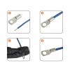 100pcs Copper Lug Ring Wire Connectors Cable Electric Crimp SC6-6 SC6-8 SC10-6 SC10-8 SC16-6 SC16-10 SC25-6 SC25-12(SC10-8 100PCS,5 Lot(500 PCS)) view 4