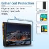 for Samsung Galaxy Tab S10 Ultra / S9 Ultra Tablet Case 14.6'' PU Leather Folio Multi-Angle Stand Cover w/Auto Wake/Sleep,Streaming & Typing for Samsung Tab Case Flowers Bee view 3