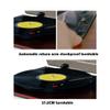 Bluetooth Record Player Turntable with Stereo Speaker, Vinyl Record Playback Auto Arm/Tape Playback/CD Playback/USB/SD Playback/Radio Playback view 4