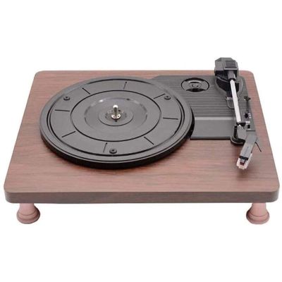 Vinyl Record Player Retro Portable Old-Fashioned Modern Living Room Small Antique American Household Phonograph Record Player