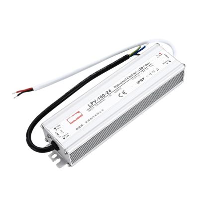 100-24 Waterproof Switch Power Supply AC-DC 100W 100-240VAC 24VDC 5A