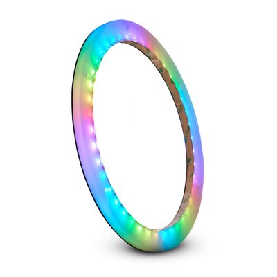 DS18 NXL-DLRING10 10 Marine LED Acrylic Spacer Ring  Waterproof Digital Light Ring for NXL & CF Series Speakers  Fits Most 10" Marine Speakers  Bluetooth App Control Compatible