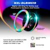 DS18 NXL-DLRING10 10 Marine LED Acrylic Spacer Ring  Waterproof Digital Light Ring for NXL & CF Series Speakers  Fits Most 10" Marine Speakers  Bluetooth App Control Compatible view 2