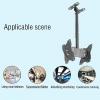 2 Sided Ceiling TV Mount Bracket, Telescoping Ceiling TV Mount, for TVs 20-32 Inches, Tilt and Rotatable TV Stand, Max Weight 60lbs Per Screen view 4