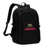 AHUNARLOP California Republic Flag Travel Backpack, Extra Large 50L Laptop Backpacks for Men Women, College Backpacks Work Bag with USB Charging Port Fits 17 Inch Computer, Black view 1