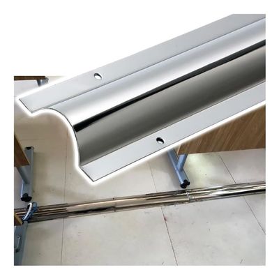 100 CM Stainless Steel Cord Hider Kit, Cable Raceway Cover Channels/Protector with Screws for Home/School/Factory/Office(No.4)