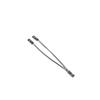 1-10Pcs Terminal Wire 2.54mm 1 Female to 2 Male Splitter 2 Pins 1 Female to 2 Male Splitter Adapter Cable(1 PCS) view 1