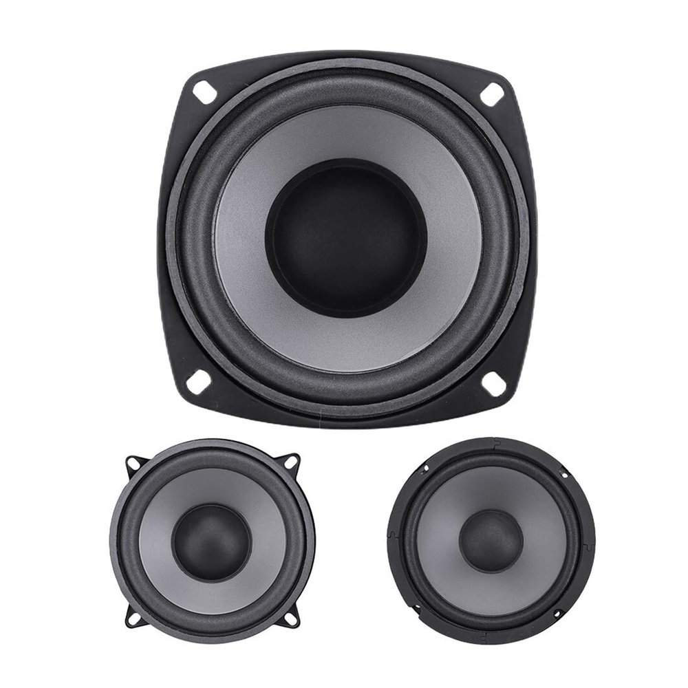 XUAWESD 4/5/6 Inch Music Stereo Full Range Frequency Subwoofer Speakers 400W 500W 600W Car Subwoofer Stereo Vehicle Automobile(4 inch)