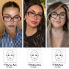 Dollger Retro Oversized Oval Blue Light Blocking Glasses for Women Men, Tortoise Cute Stylish 90s Glasses Y2k Eyewear Frame For Computer Phone Use view 4