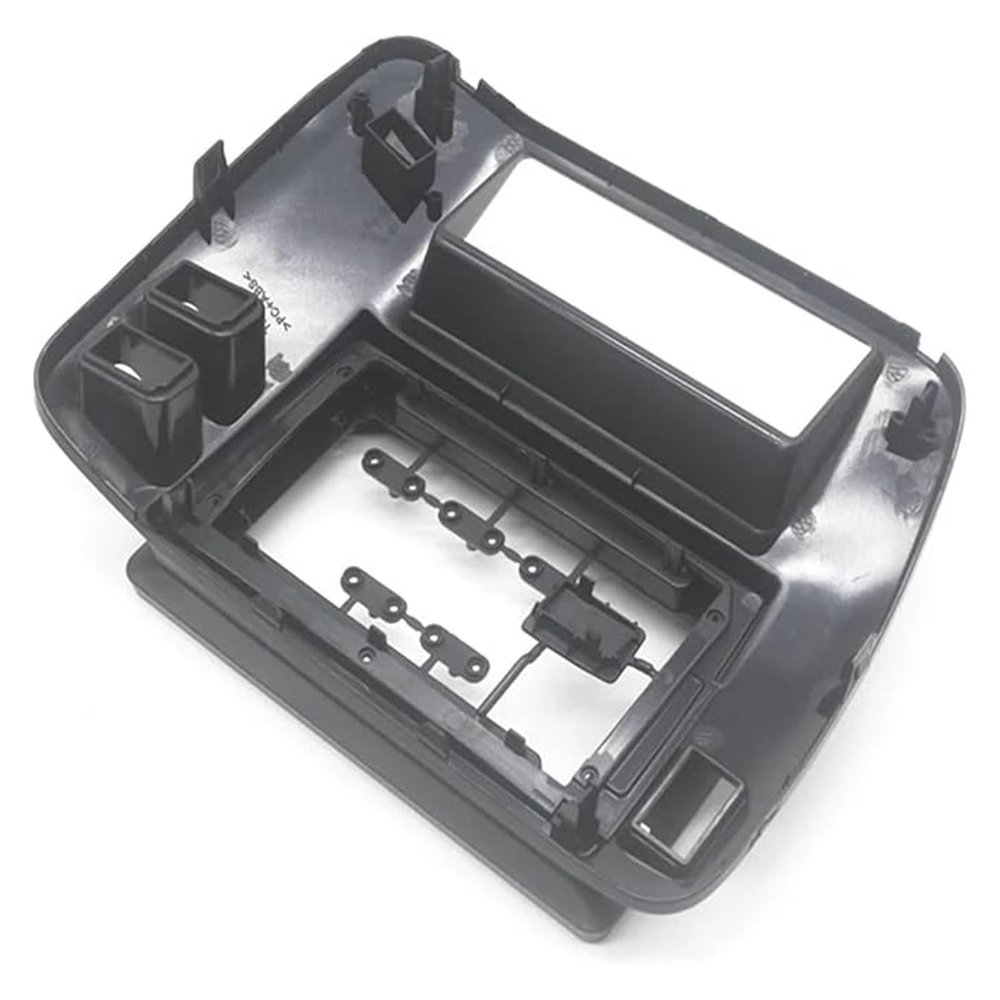 2 Din Car Radio Frame Kit Compatible for Nissan Patrol 1997 1998 1999 2000 2001 2002 2003 2004 2005 Auto Stereo Audio Fascia Bezel Trim(Fascia and cable)