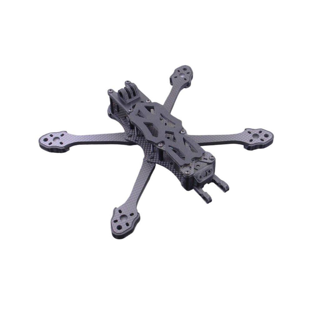 KDSMLKNM Carbon Fiber FPV Frame Kit Freestyle 5/6/7 Inch with 5.5mm Arm for APEX HD RC Quadcopter Racing Drone Parts(APEX HDA 7inch)