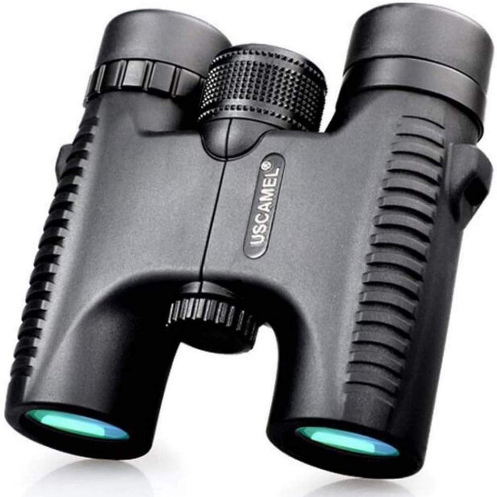 10X26 Compact Binocular for Adult,Broadband Green Film Binoculars, Waterproof Non-Slip Design Telescope for Bird Wa