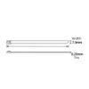 100 Pcs 304 Stainless Steel Cable Ties, 7.9MM Width Heavy Duty Self-Locking Zip Ties for Machinery, Vehicles, Farms & Outdoor Fences 7.9mm Width length200MM view 4