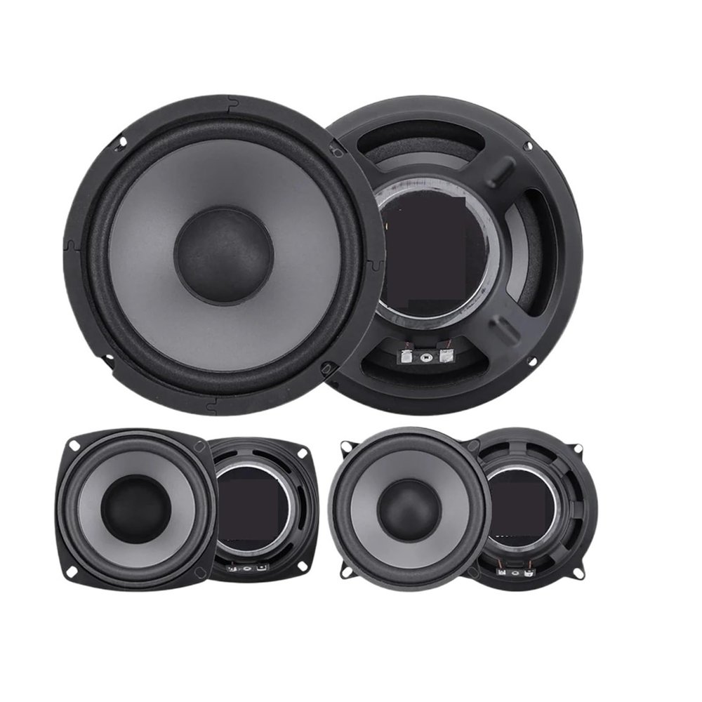 XUAWESD 4/5/6 Inch Car Speakers 600W 2-Way Vehicle Door Audio Music Stereo Subwoofer Full Range Frequency Automotive Speakers(4inch)