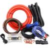 0 Gauge OFC AMP Wiring Kit 3000 Watt Car Subwoofer Wire Install kit for Amplifier Power,Radio and Speakers view 1