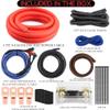 0 Gauge OFC AMP Wiring Kit 3000 Watt Car Subwoofer Wire Install kit for Amplifier Power,Radio and Speakers view 4