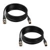GGIPOWY 9.8FT BNC to BNC Video Extension Cable, Video SDI Cable Male to Female for CCTV Security Camera, DVR/NVR, HD SDI Cable Recorders, Video Distributors/SDI Converters Connections-2pcs view 1