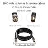 GGIPOWY 9.8FT BNC to BNC Video Extension Cable, Video SDI Cable Male to Female for CCTV Security Camera, DVR/NVR, HD SDI Cable Recorders, Video Distributors/SDI Converters Connections-2pcs view 2