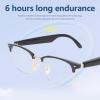 Yunir AI Translation Glasses, 5.3 Smart Glasses with Real Time Voice Translation for 200+ Countries, with APP Synchronized Bilingual Display, for Business Travel Music Call (Gold) view 2