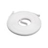 High Density White PET Braid Sleeves - Insulated Snake Skin Cable Wrap Sheath for Wire Protection (1m to 50m Length)(4MMx3000MM) view 3