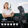 Godox V480N V480 for Nikon, Touchscreen 2.4G Wireless TTL Flash Speedlite, GN50 1/8000S HSS, 650 Full Power Flashes, 1.7s Recycle Time, LED Modeling Lamp view 2