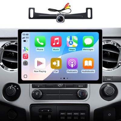 11.5'' Car Radio Upgrade for Ford F150 Car Stereo 2004~2008,F250/F350/450 2008~2016 with Wireless CarPlay & Android Auto/Android 13 /5G WiFi/Touch Screen/GPS Navigation 4GB RAM + 64GB ROM (4-64G)