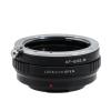 AF-EOS M Lens Adapter Ring for Nikon F Mount Lens and for Canon EF-M Mount Camera EOS M100 M10 M6 M5 M3 M2 Metal Lens Adapter Ring Manual Focus Adapter Ring view 1