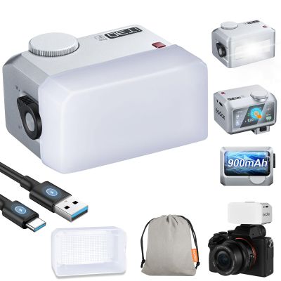 GODOX IT30Pro F GN15 IT30 Pro F IT30ProF IT30Pro-F TTL Mini Flash Kit for Fuji with White Diffuser HSS 1/8000s 2.8" Full-Color Touchscreen(White)Godox Authorized Distributor
