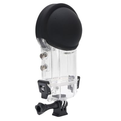 FOSA Water Proof Case 50m/164ft Depth Rating, 99% Light Transmittance Tempered Glass Underwater Housing for Diving Snorkeling Surfing, Includes Anti Fog Sheets & Mount Bracket