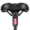 ASHATA Bike Camera with Tail Light, 4K Rear View Bicycle Camera APP Control, with Tie Rod Bracket, 5000mAh Rechargeable, for Mountain Road Electric Bikes Outdoor Cycling (C) view 1