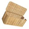 Fiber Cable Concealer Box with Lid for Under Desk Wire Storage Organizes Office Home Electronics Cable Managements Storage Basket for Workspaces view 4