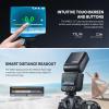 Godox V480F V480 TTL Flash Speedlite for Fuji, GN50 2.4G 1/8000S HSS Flash Speedlite Touchscreen, 650 Full Power Flashes, 1.7s Recycle Time, LED Model Lamp view 3