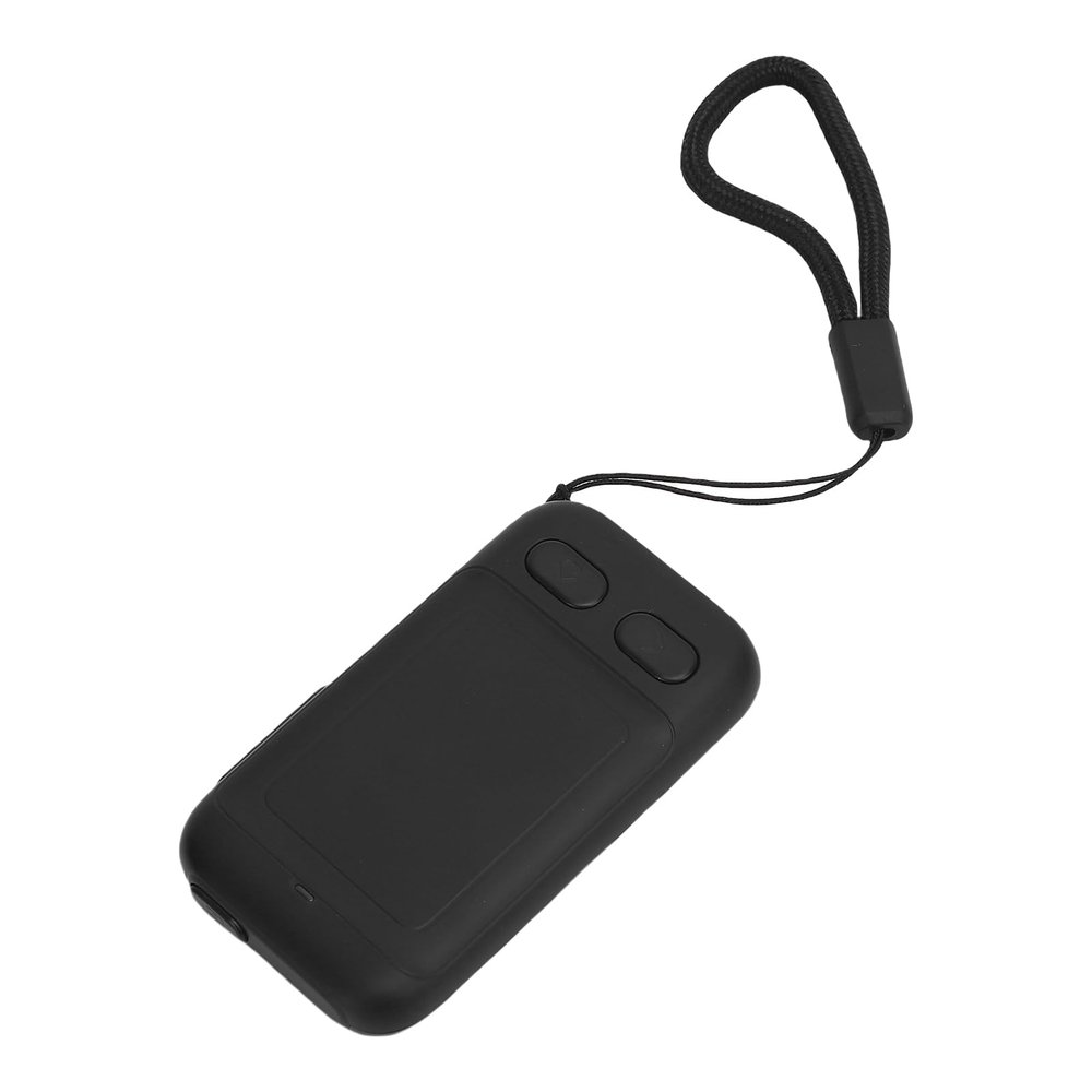 Dpofirs Scrolling Remote Control for TikTok, Page Turner for Reading, Bluetooth Camera Shutter Remote for Phone Video Recording, Remote for Android & Phone (Black)