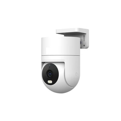 QDVOPHZA Outdoor Camera CW300 2.5K Full Color Night Vision 4 Million Pixels IP66 Human Tracking Sound and Light Warning Voice Call(EU Adapter)