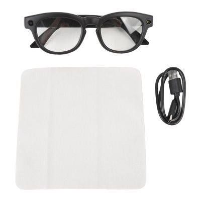 Ai Smart Glasses for Women Men, 11 Languages Translation Video Photo Taking Glasses with Speaker for Travel Meeting Trade Business