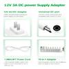 12V DC Power Supply Adapter 36W AC 100V-240V to DC 12Volt 3amp AC/DC Charger Power Cord+12V 4A Power Supply Adapter 48W 4.9FT view 3