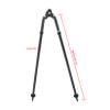 findmall Aluminum Tripod Bipod Black Color GPS Aluminum Alloy Two-Legged Support for Prism Poles Surveying view 2