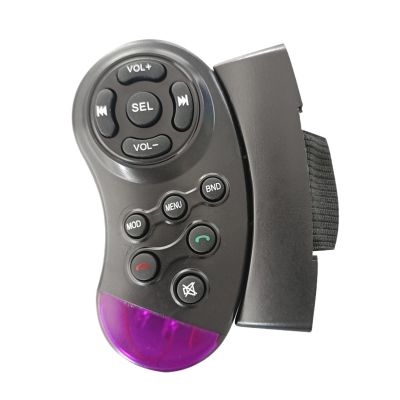 Car Steering Wheel Wireless Control 11 Buttons Car Steering Wheel Remote Controller for Car CD DVD MP5 Player Replacement